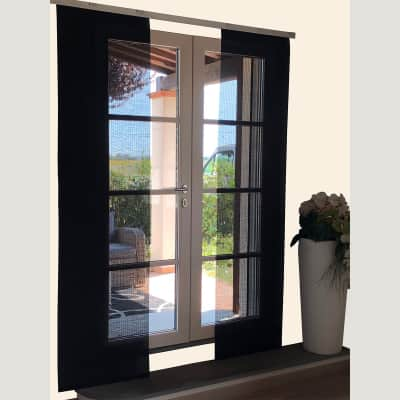 Tende Pannello Leroy Merlin.Pannello Giapponese Inspire Pechino Nero 60x300 Cm Prezzi E Offerte Online Leroy Merlin